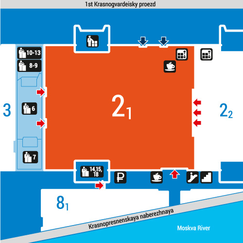 Pavilion 2, Hall 1 Pavilion 2, Hall 1